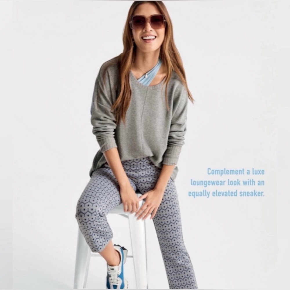CAbi Heather Gray Relaxed Sweatshirt